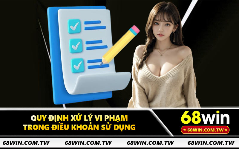Quy định xử lý vi phạm trong điều khoản sử dụng
