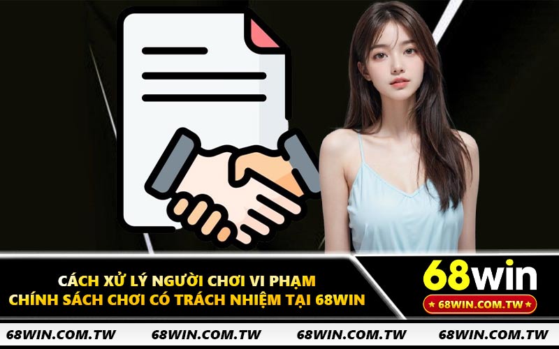 Cách xử lý người chơi vi phạm chính sách chơi có trách nhiệm tại 68WIN