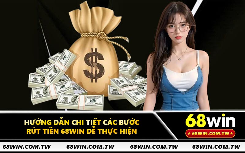 Hướng dẫn chi tiết các bước rút tiền 68WIN dễ thực hiện