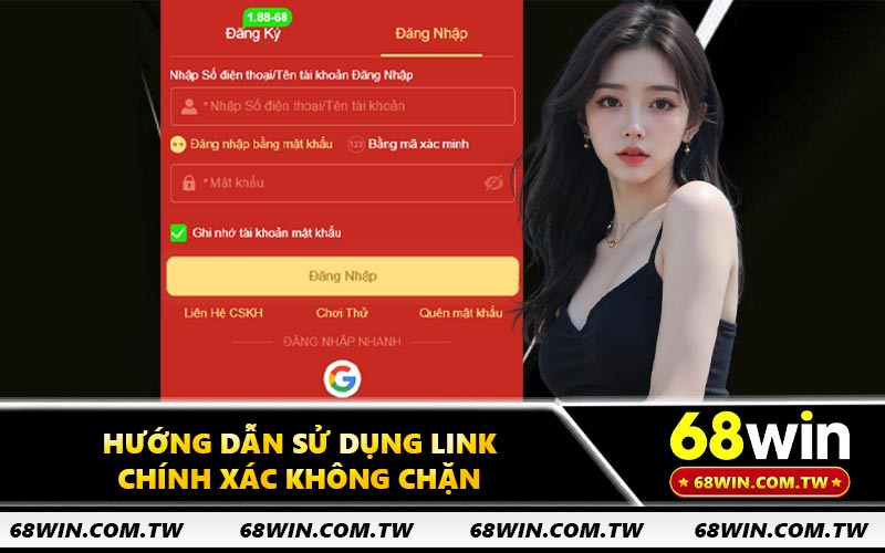 Hướng dẫn sử dụng link chính xác không chặn
